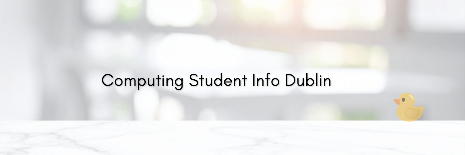 Course Image Computing-Student Info-Dublin