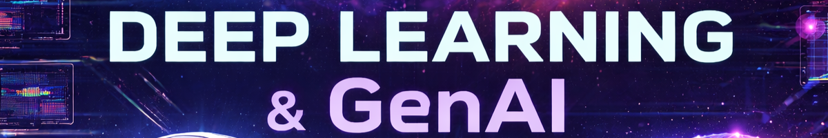 Course Image Deep Learning and Gen AI [MSCBD-DLGA/Dub/FT]